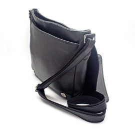 Geanta barbati, din piele naturala, se poarta crossbody